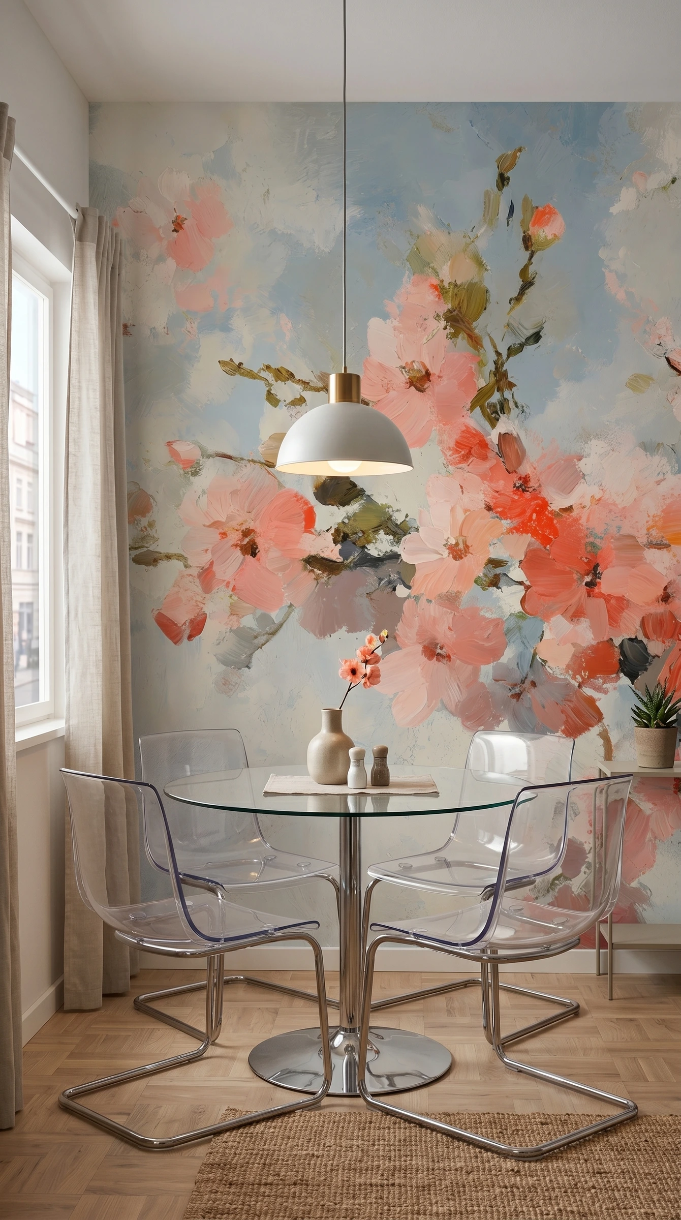 Flores - papel de colgadura Hot Dog Walls