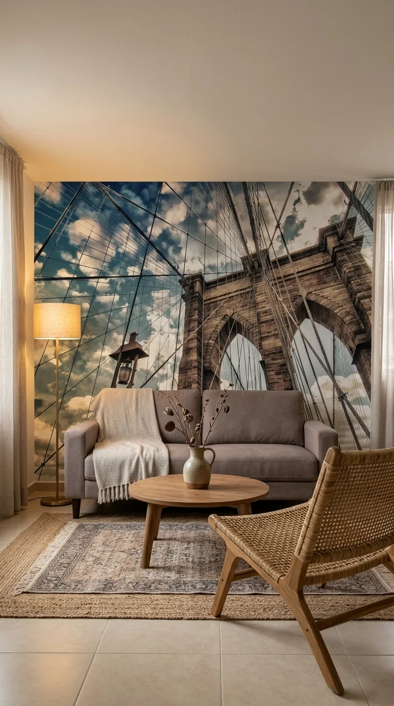 Puente Brooklyn – Mural Arquitectónico