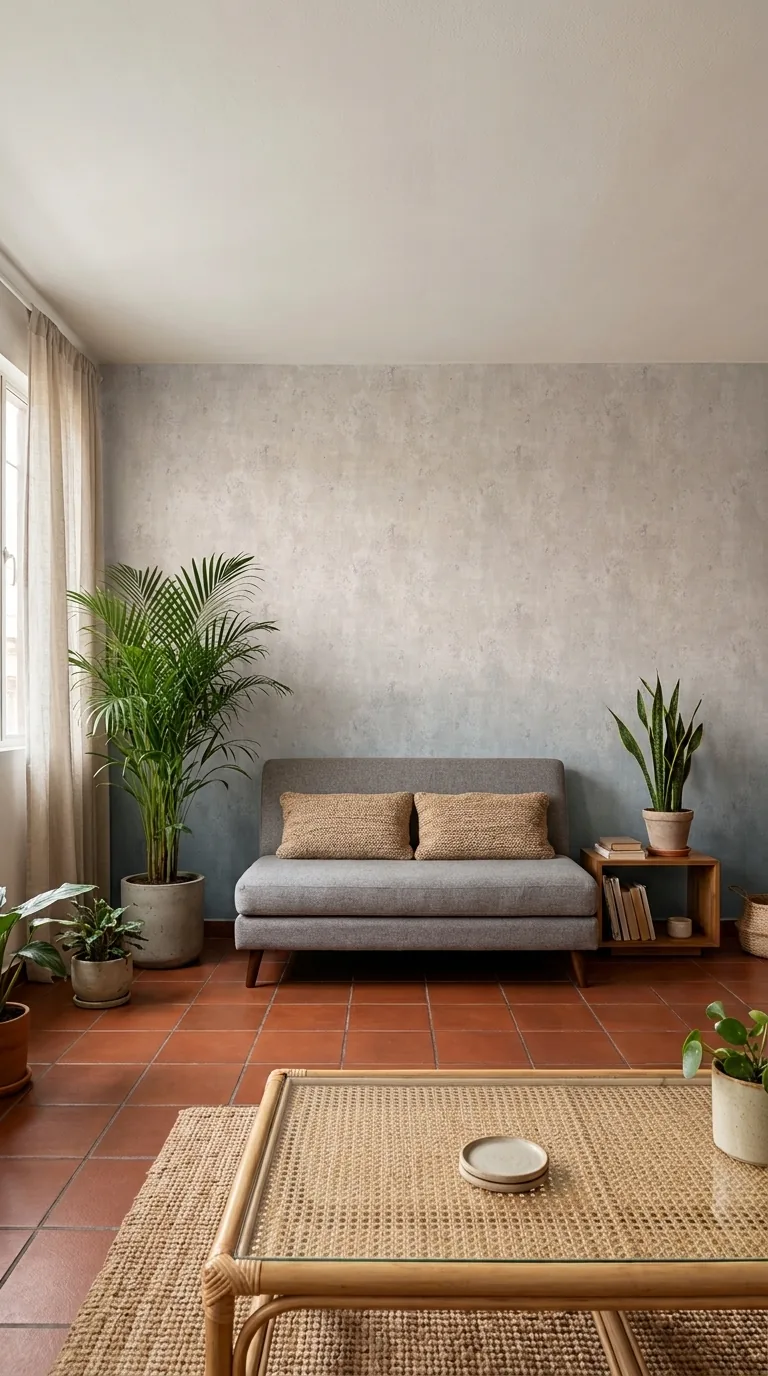 Concreto Gris Suave – Papel Tapiz Texturizado - papel de colgadura Hot Dog Walls