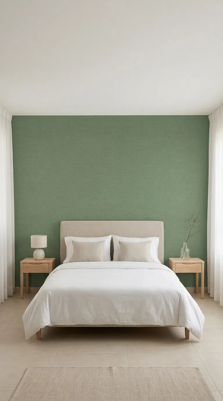 Fique Verde – Papel Tapiz Texturizado - papel de colgadura Hot Dog Walls