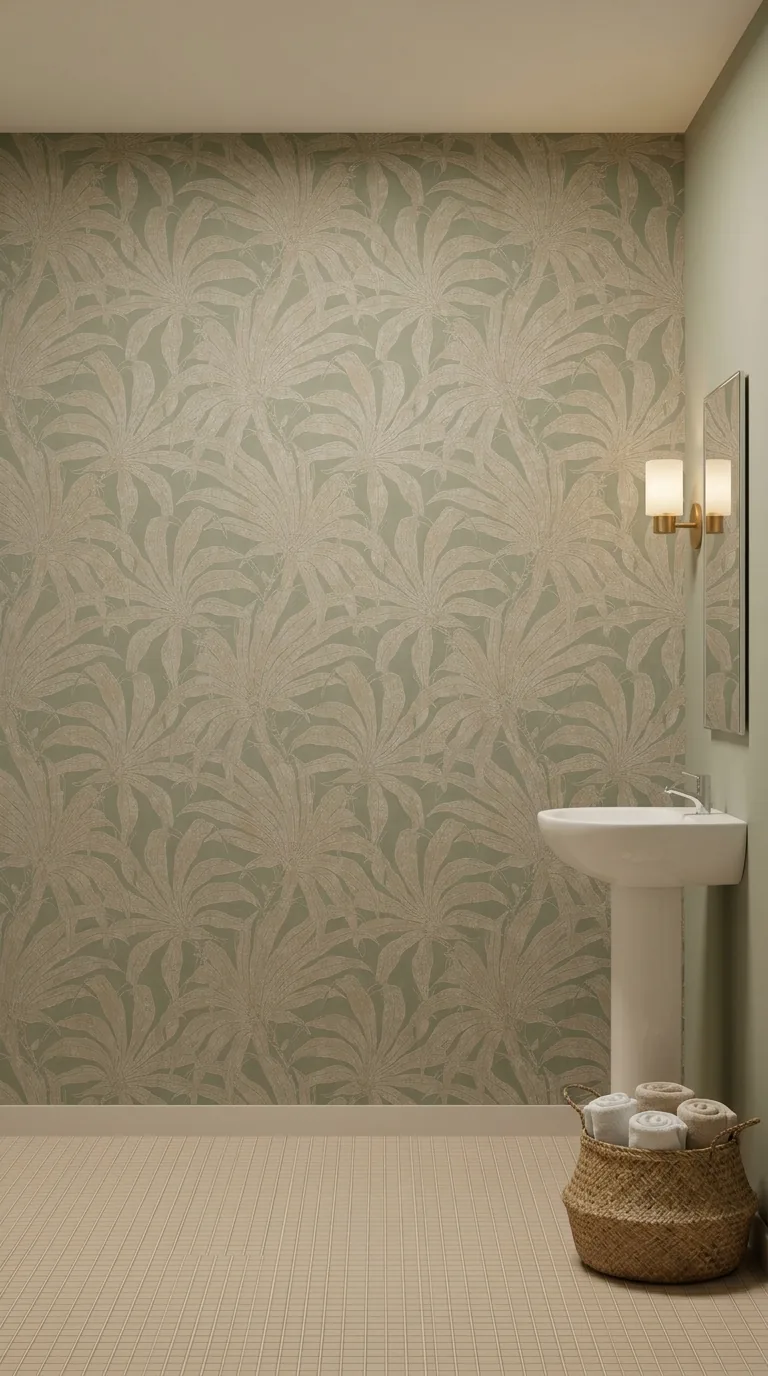 Hojas Jade – Papel Tapiz Texturizado - papel de colgadura Hot Dog Walls
