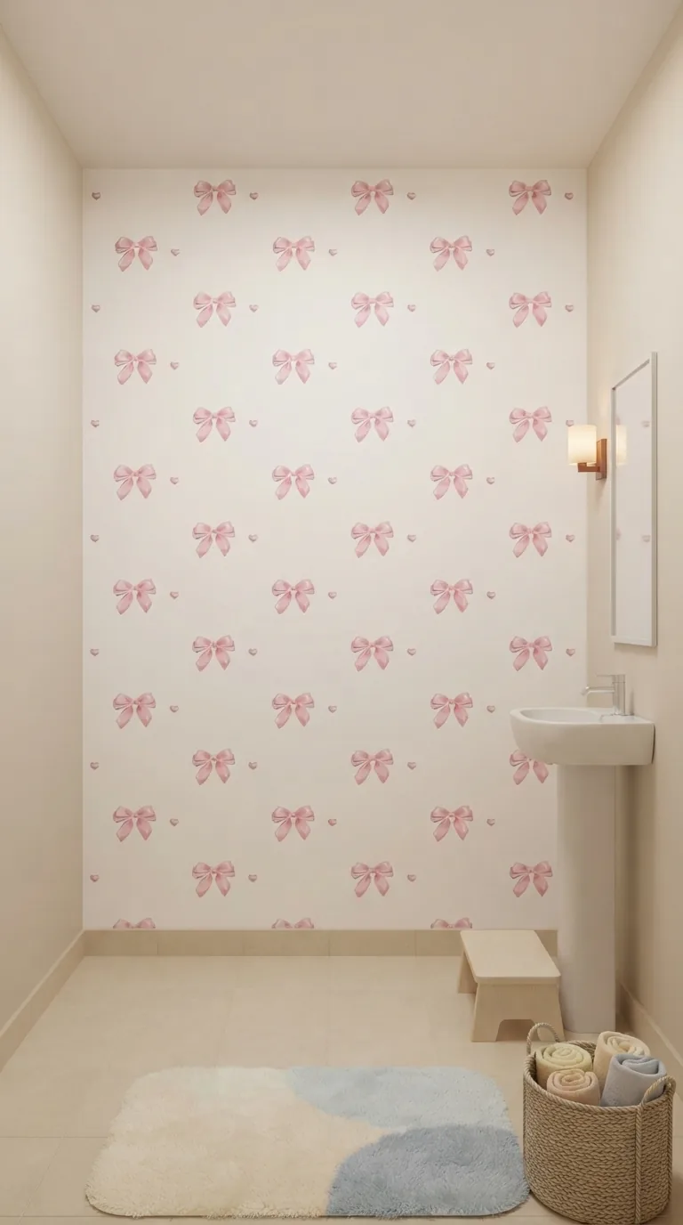 Moños – Papel Tapiz Infantil