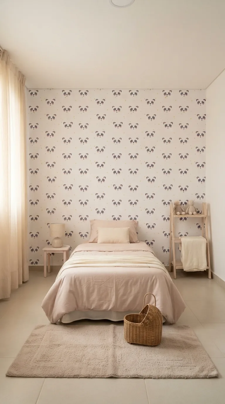 Panda – Papel Tapiz Infantil - papel de colgadura Hot Dog Walls